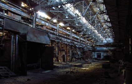 Разрушенный завод тяжёлого станкостроения в Коломне (иллюстрация из открытых источников)