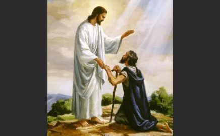 Иисус и человек (иллюстрация из открытых источников)
