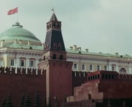 Мавзолей В.И. Ленина (иллюстрация стоп-кадр видео)