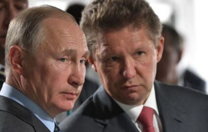 Путин и Миллер - бессменный руководитель Газпрома (иллюстрация из открытых источников)