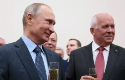 Сергей Чемезов и Владимир Путин (иллюстрация из открытых источников)