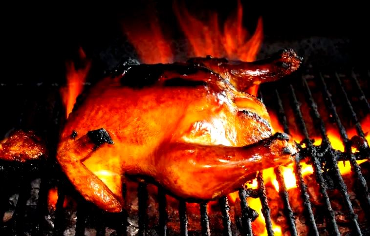 Курица на углях (иллюстрация из открытых источников)
