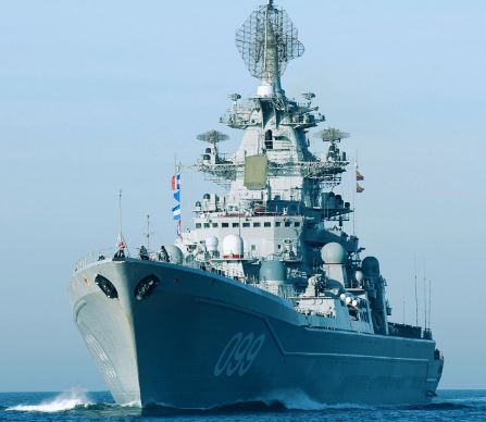 Атомный ракетный крейсер "Пётр Великий" (иллюстрация из открытых источников)