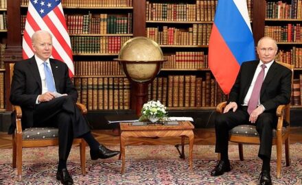 Путин и Байден переговорили наедине (фото с сайта Кремля)