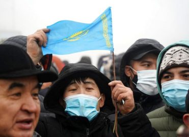 Протесты в Казахстане (иллюстрация из открытых источников)