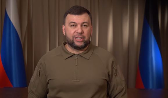 В ДНР объявлена всеобщая мобилизация (скриншот видеовыступления главы ДНР Дениса Пушилина)