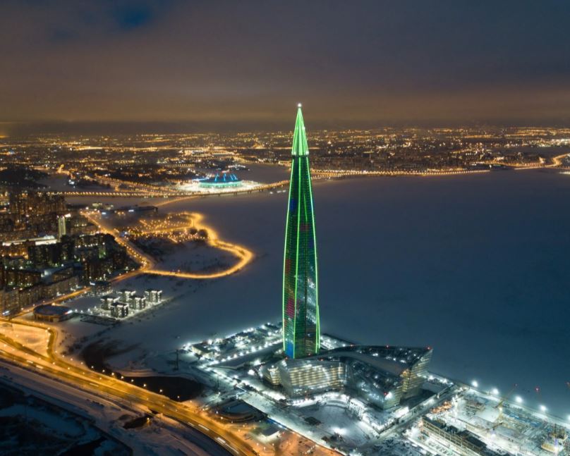 Башня Газпрома в Санкт-Петербурге (иллюстрация из открытых источников)