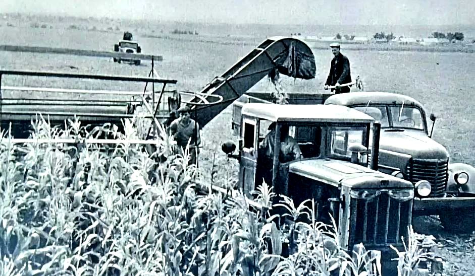 Работа в поле, СССР (иллюстрация из открытых источников)