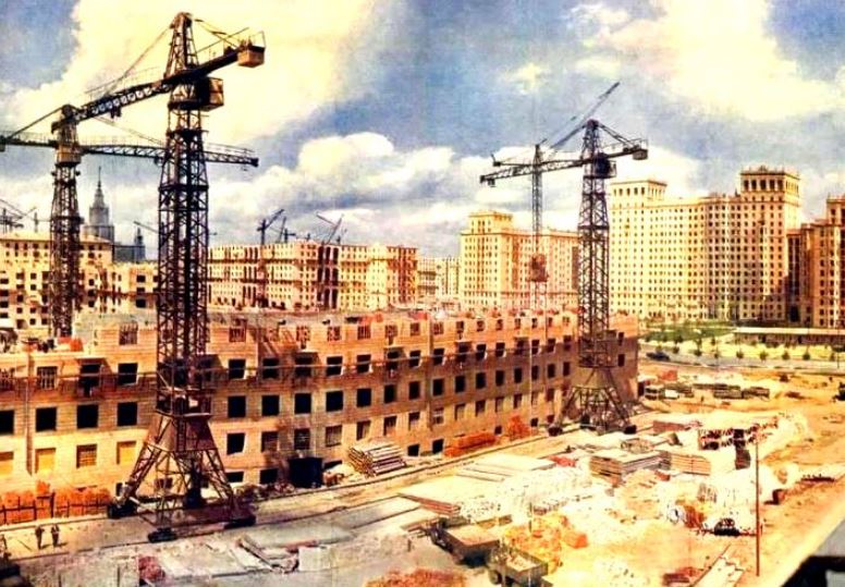 Народ в эпоху СССР построил сотни городов в которых мы живём (иллюстрация из открытых источников)