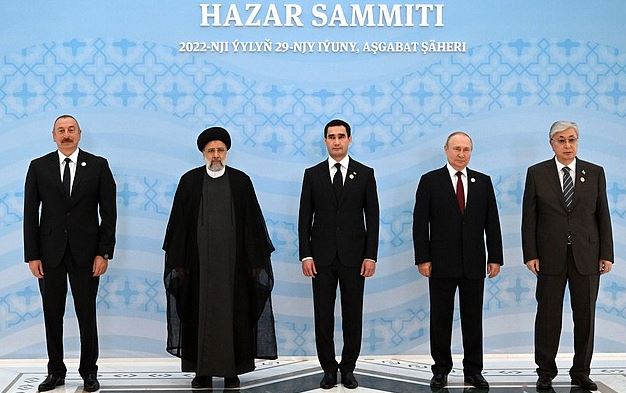 В Ашхабаде прошёл шестой Каспийский форум (фото с сайта Кремля)