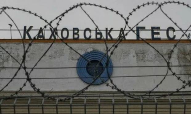 Украина обстреляла Каховскую гидроэлектростанцию