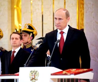 Путин принимает президентскую присягу (иллюстрация из открытых источников)