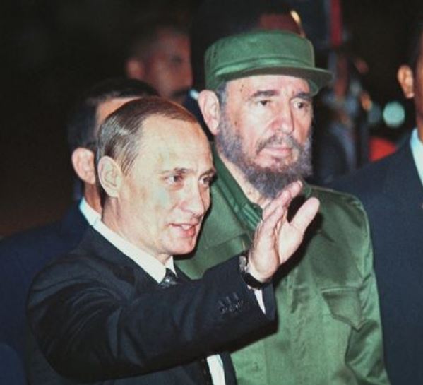 Путин и Фидель Кастро (иллюстрация из открытых источников)