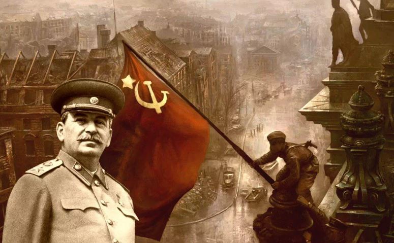 Сталин - победитель (иллюстрация из открытых источников)