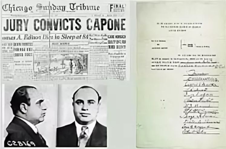 Дело Аль Капоне (иллюстрация из открытых источников)