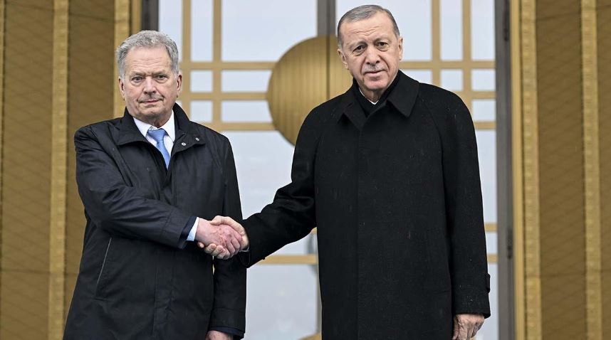 Президенты Финляндии и Турции (иллюстрация из открытых источников)